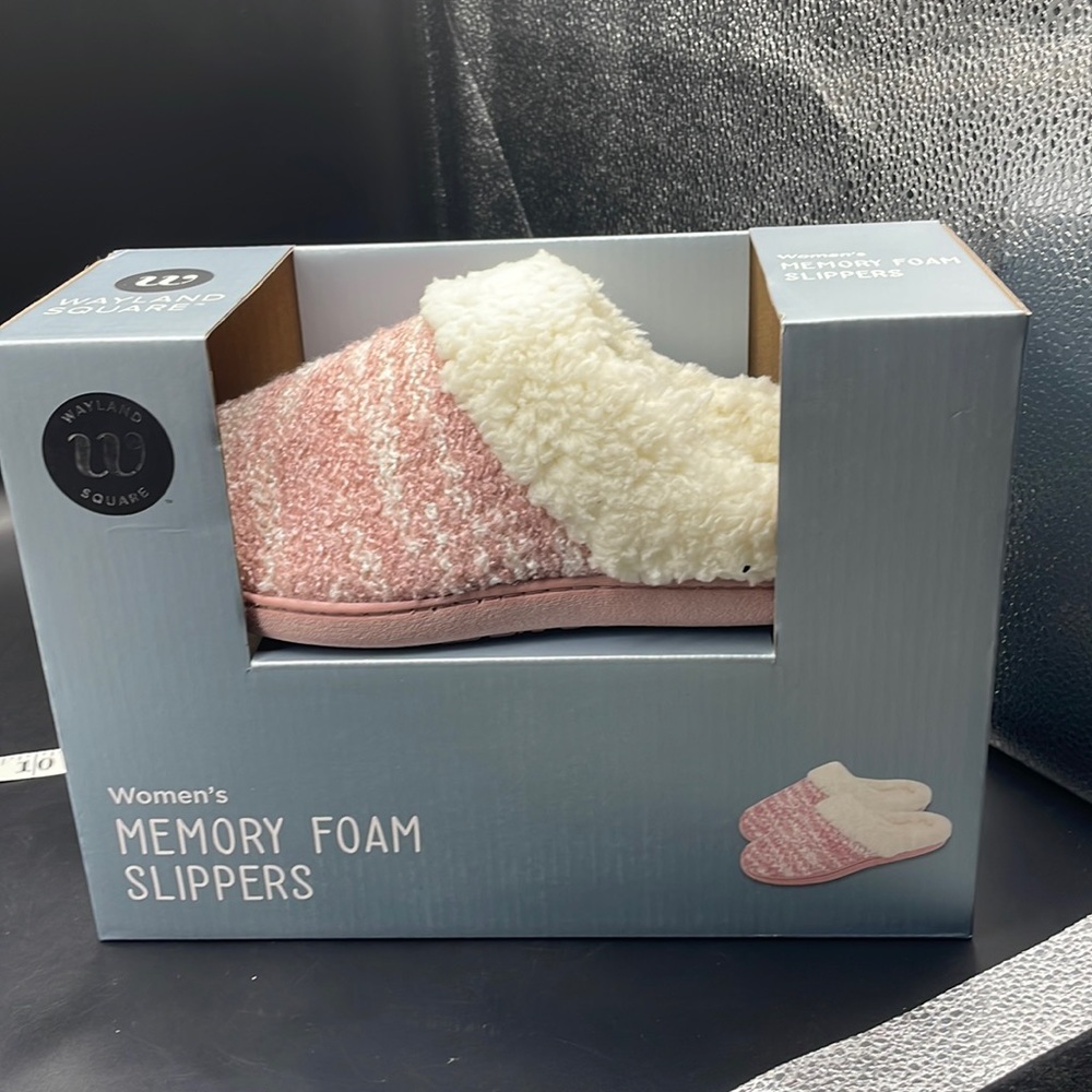 Women's Wayland Square Memory Foam Slippers No Sl… - image 1